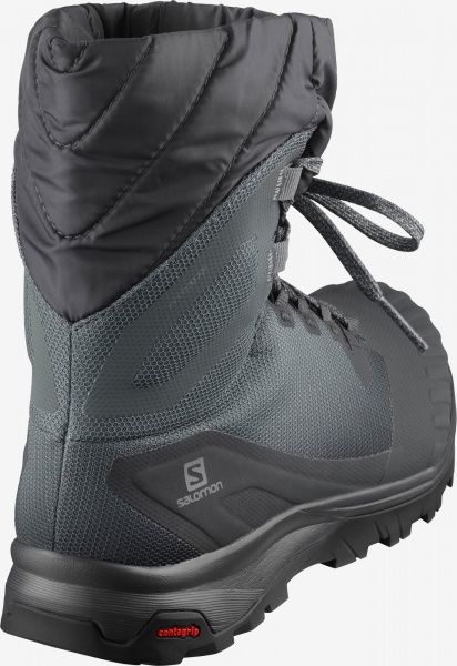 Сапоги Salomon VAYA POWDER TS CSWP Ebony/Stormy W L41233200 р. UK 6,5 серый