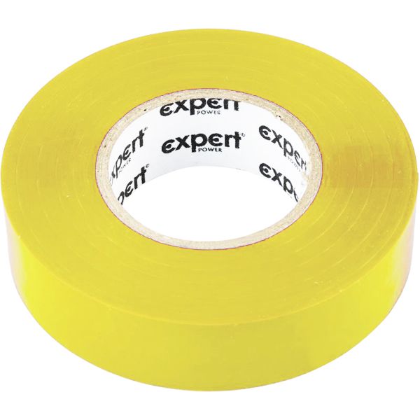 Изолента Expert Power 0,18х19 мм 20 м желтая ПВХ
