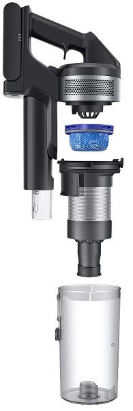 Пылесос аккумуляторный Samsung VS20B75ACR5/UK black