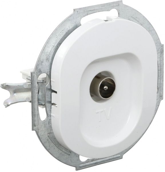 Розетка TV Aling-Conel Eon білий E612I.0