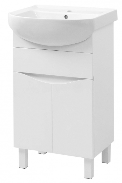 Тумба напольная Сансервіс Smile 50 new с умывальником Proxy 50