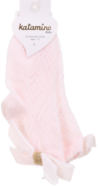 Носки для девочек KATAMINO K24060 р.1-2 розовый 