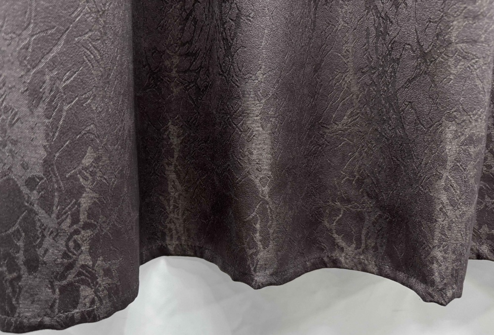 Штора Мрамор шоколадный 140х270 см Velvet House