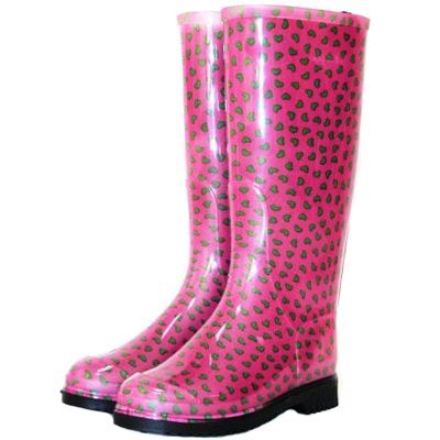 Сапоги резиновые Мини сердечки розовые 37 размер