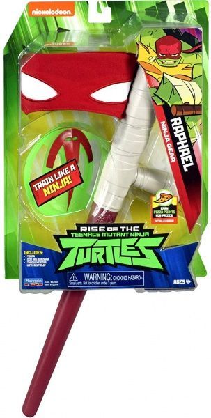 Набор игрушечного оружия TMNT серии Эволюция Черепашек–ниндзя Снаряжение Рафаэля 82054