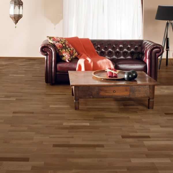 Паркетна дошка Ekoparket дуб Chromatic трисмугова 1092х207х14 мм (1,58 кв.м) 