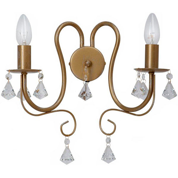 Бра Vitaluce V1272/2A бронза