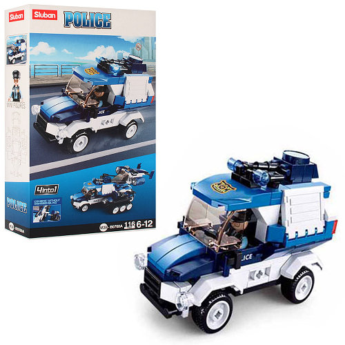 Конструктор Sluban M38-B0760A Police: бронированный автомобиль полиции