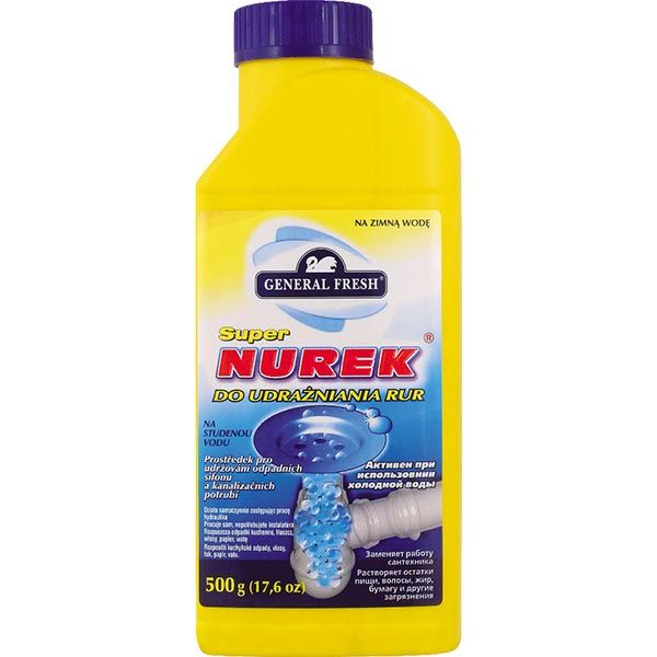 Средство для чистки труб Super Nurek 500 г