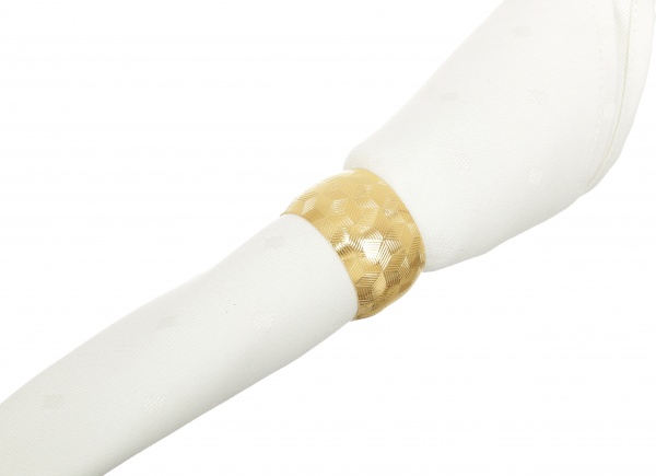 Набір кілець для серветок Golden Mosaic 13х11,2х5 см 6 шт