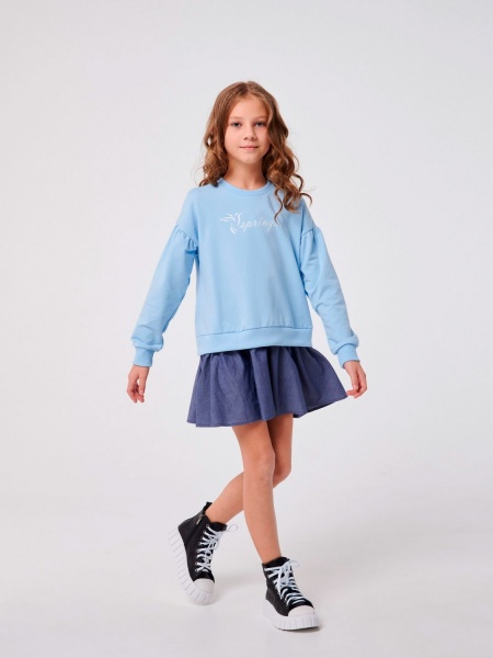 Платье Smil 120346 р.104 голубой 