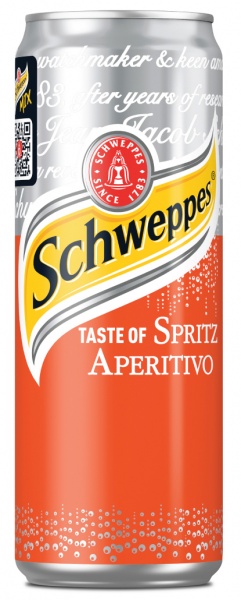 Безалкогольный напиток Schweppes сильногазированный Spritz Aperitivo 0,33 л 