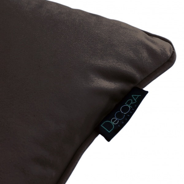 Подушка декоративная VELOUR 40x60 см коричневый Decora textile 