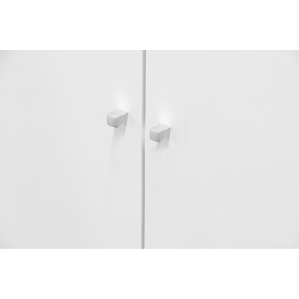 Ліжко-гірка VMV Holding Юніт 90x200 см білий/дуб сонома