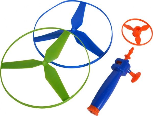 Игровой набор Simba Пропеллеры с пусковым устройством 19 см 7206001