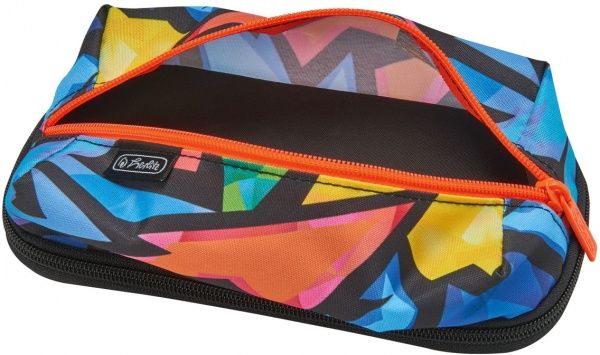 Пенал школьный Clever Pack Neon Art 50026708 Herlitz разноцветный