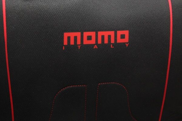 Комплект чохлів на сидіння Fodera Univ MOMO SC021BR чорний із червоним