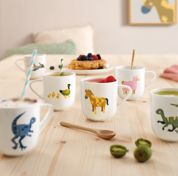 Чашка детская Велоцираптор Винсент 250 мл 38061314 ASA