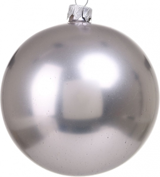 Шар новогодний одноцветная d 100 мм в ассортименте .0001