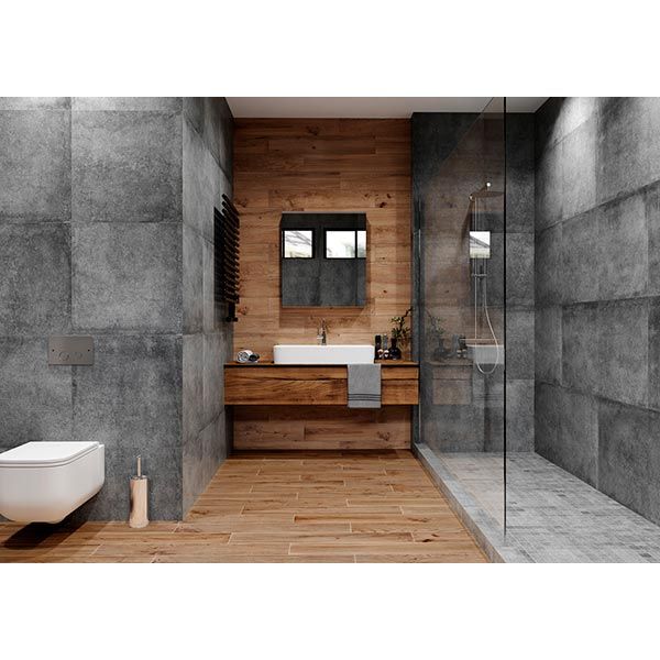 Плитка Zeus Ceramica Concrete Nero ZRXRM9BR 60х60 