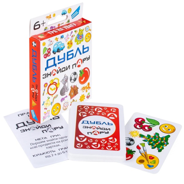 Гра настільна DGT-GAMES Дубль Знайди пару 2214_C