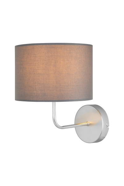 Бра Luna Nora 1x60 Вт E27 темно-сірий MDL.4806 