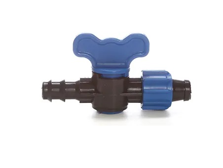 Кран стартовый зажимной для капельной трубки Sertsan 16x17