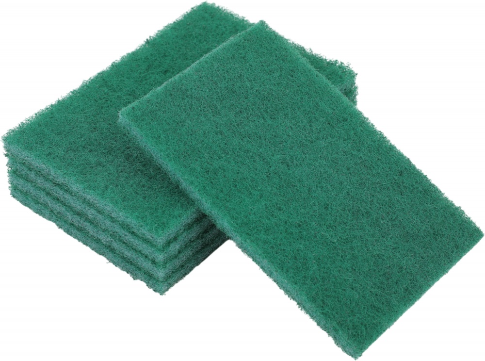 Шкребок для посуду OBERY фібровий 10x15 см 5 шт.