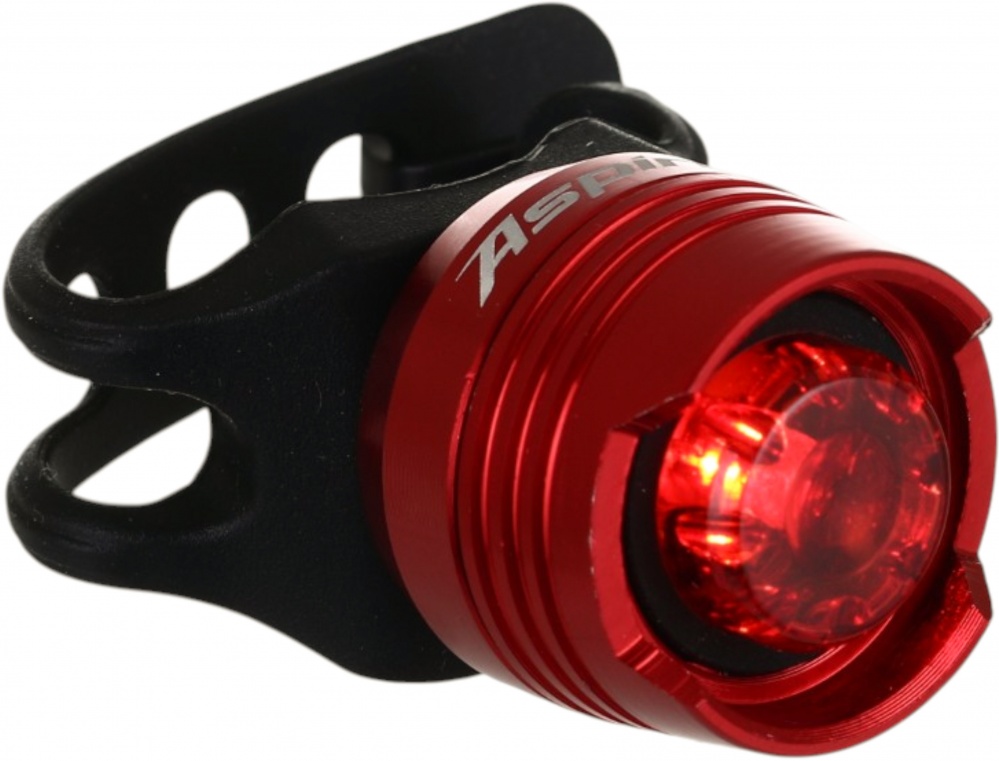 Фонарь велосипедный Aspini 5 Lm черный RL-5-RD