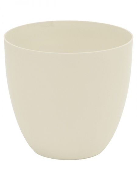 Горшок пластиковый Plastiken Cuenko TES 58 л круглый 58 л бежевый 