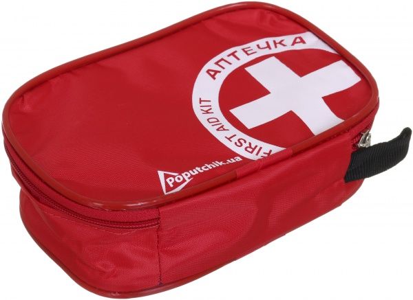 Футляр дял аптечки 19х13х6 см червоний Poputchik червоний
