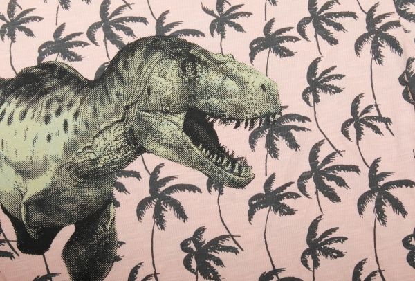 Футболка Фламінго пальми р.128 бежевий 722-123-8 