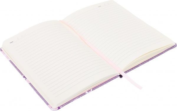 Блокнот Фиолетовый блеск с ручкой A5 80 листов