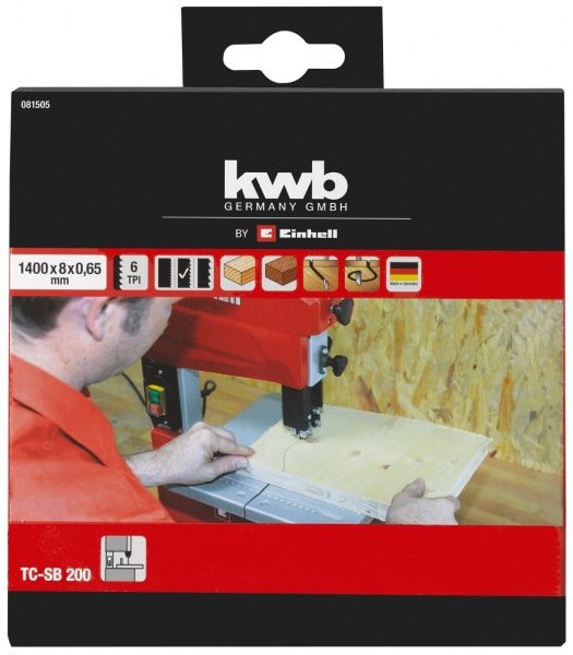 Пилочка для электролобзика KWB 1400x6,5 мм 1 шт. 81505