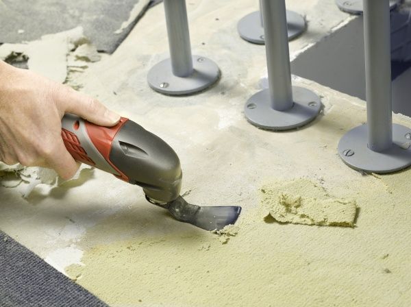 Набор полотен для мультиинтструмента KWB для пола 4 шт 708850