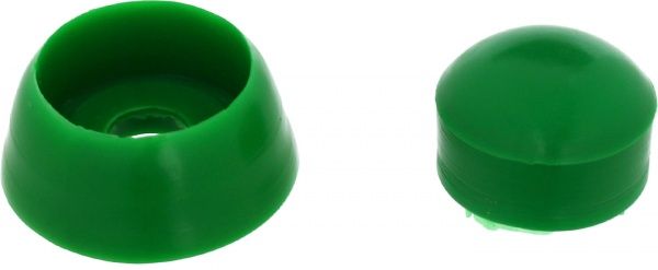 Заглушка 2-составляющая 4 шт. зеленый Expert Fix