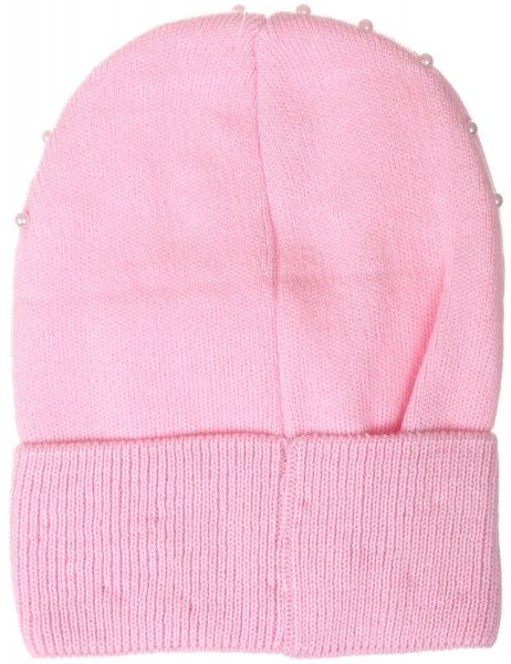 Шапочка дитяча для дівчинки Kraft+ арт. 2689 р.50-52 світло-рожевий 