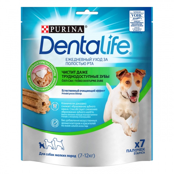 Лакомство Purina DentaLife Small для собак малых пород 115 г