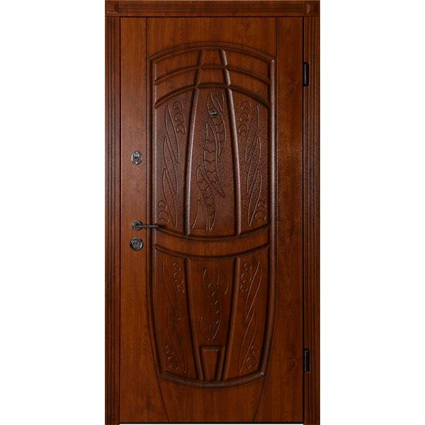 Дверь входная Abwehr Massandra орех 2050x960 мм правые