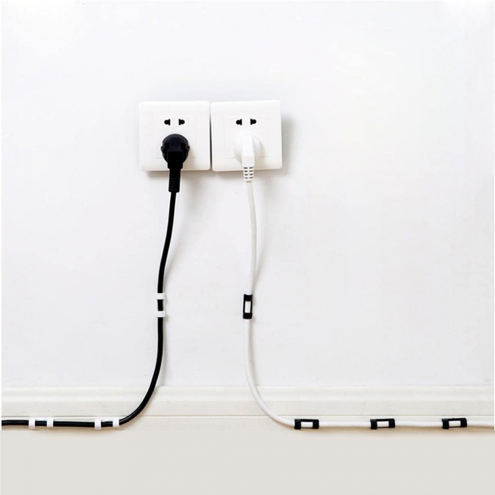 Фіксатор кабельний самоклеючий (уп - 20 шт)