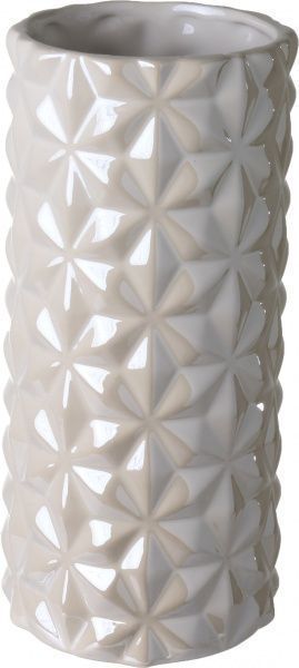 Ваза Fest 11,3х11,3х24,5 см біла Dehua