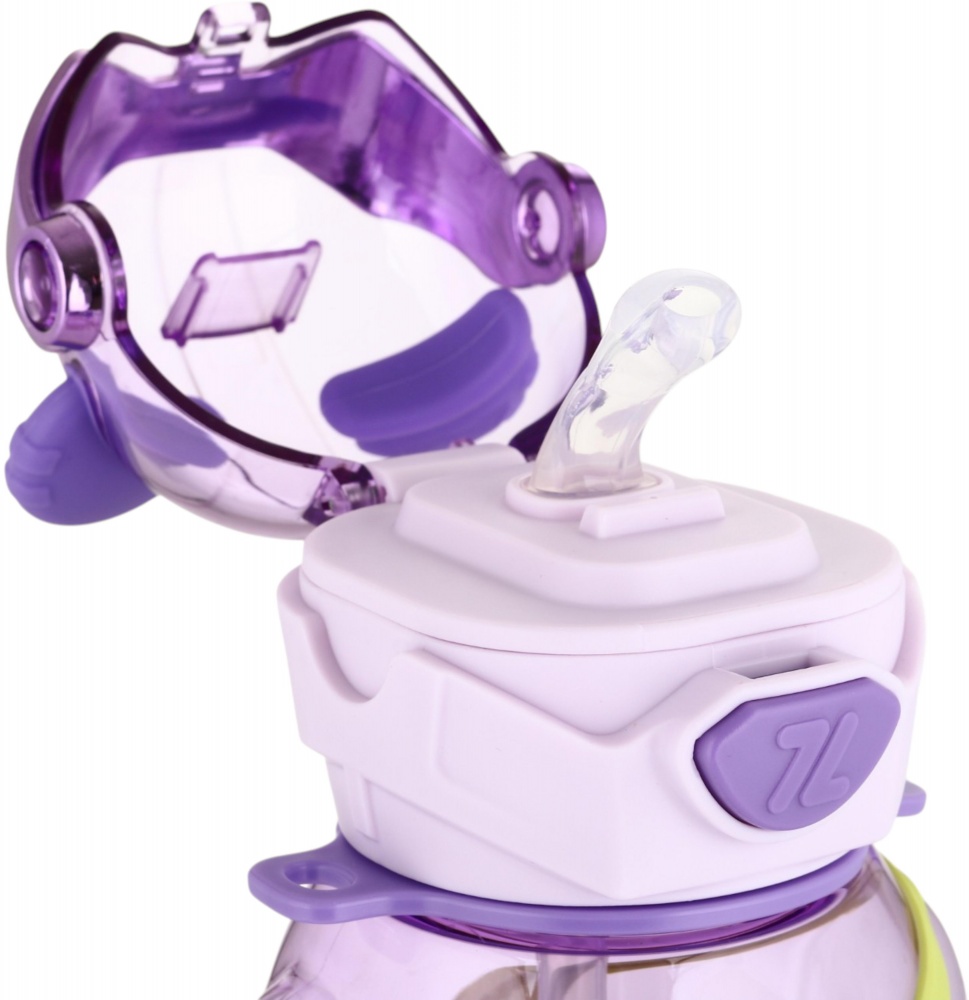 Пляшка для води SELIYA 700 мл з соломинкою колір в асортименті