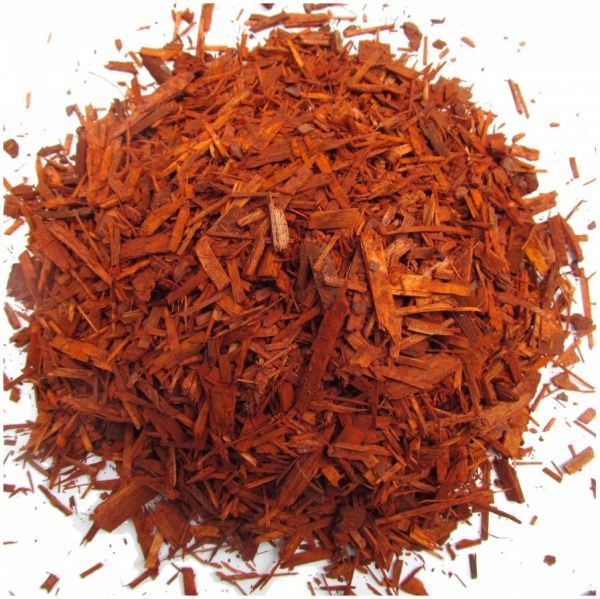 Мульча древесная декоративная колорированная, цвет ТЕРРАКОТ 60л фоновая