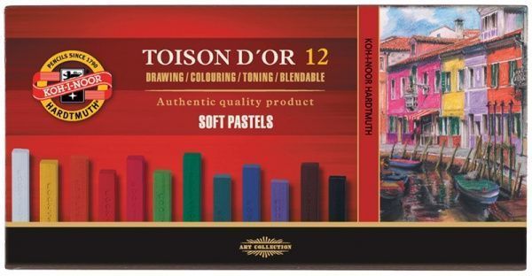 Пастель суха Toison Dor Koh-i-Noor 01250 12 кольорів
