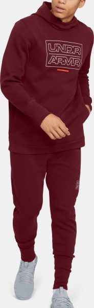 Джемпер Under Armour UA BASELINE FLEECE PO HOOD 1343007-615 р. XL червоний
