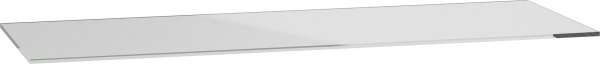 Полиця скляна Грейд-Плюс до верхньої шафи В 80 767x6x274 мм скло 