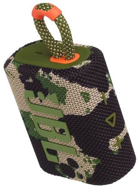 Портативная колонка JBL® GO3 (JBLGO3SQUAD) Squad 1.0 camo 