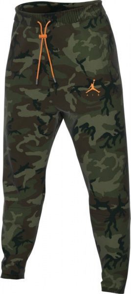 Штани Nike M J JUMPMAN AIR CAMO FLC PANT CT3810-222 р. S коричневий