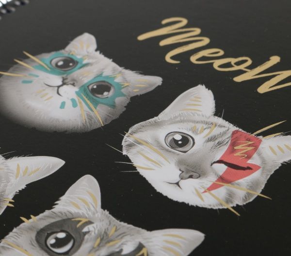 Тетрадь школьная А5 80 листов в клеточку A5-SC-080-6077K Student Школярик