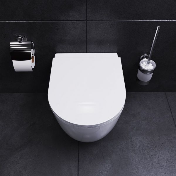 Унитаз подвесной AM.PM безободковый FlashClean C85A1701SC X-joy